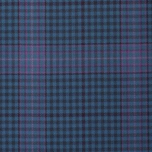 17006  - light medium blue with Lilac check