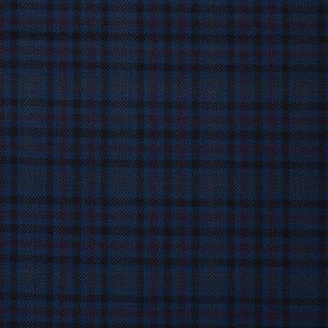 17015 – navy with black /pink over check