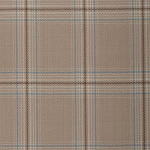 17020 – dark Crème with brown/blue over check