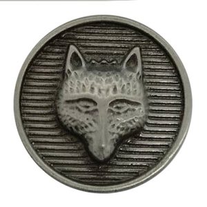Antique Silver Foxhead