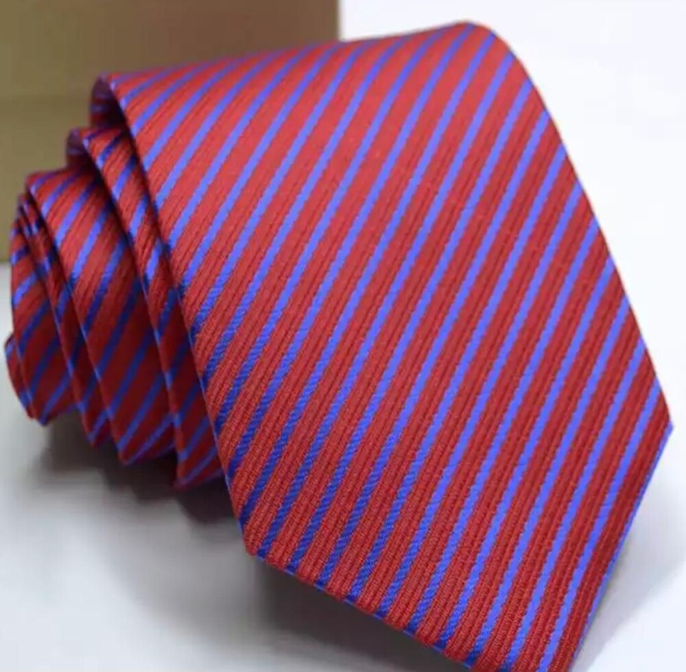 Red/ Blue stripe Tie