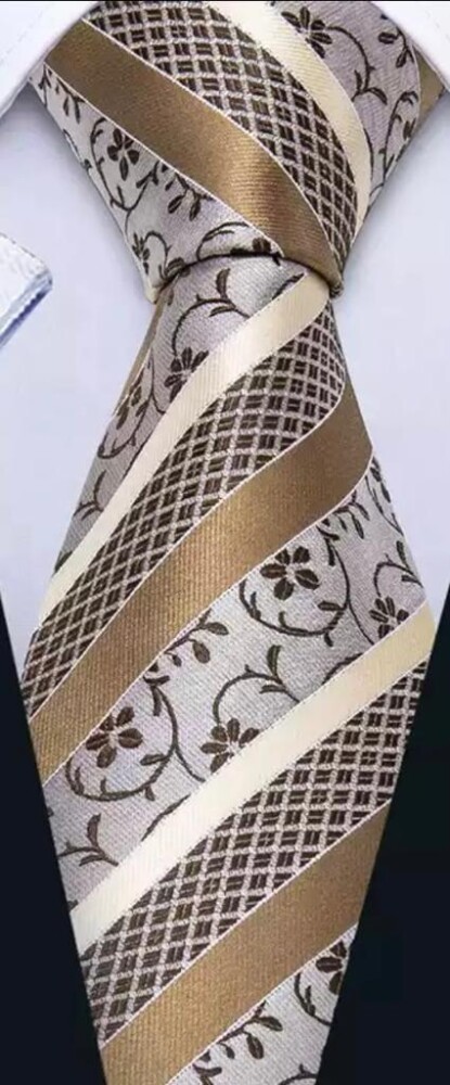 Champagne/Cream Tie