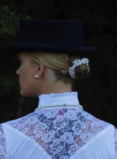 Pearl Hair Scrunchie