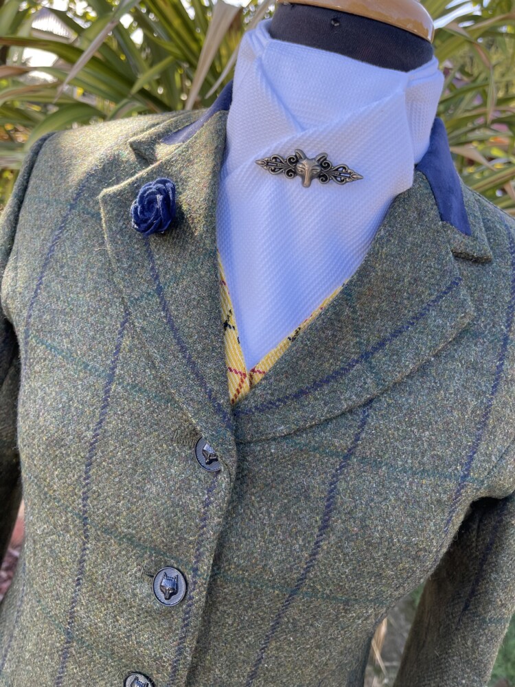 Olive Tweed/Rush Green Windowpane
