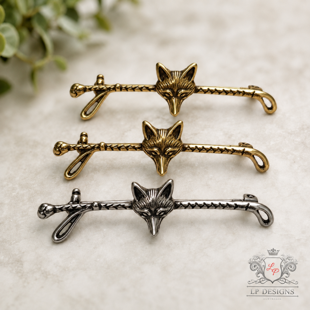 Fox Stock Pin